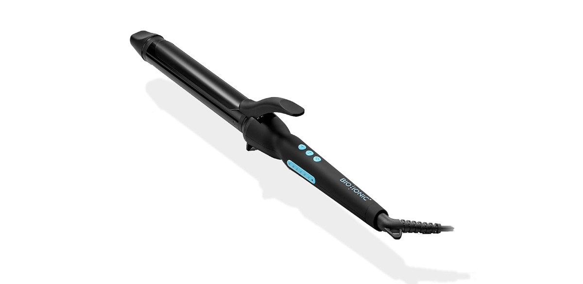Bio Ionic Long Barrel Styler, Curling Iron with Moisture Heat Technology & NanoIonic MX Bio Ionic Long Barrel Styler, Curling Iron with Moisture Heat Technology & NanoIonic MX
