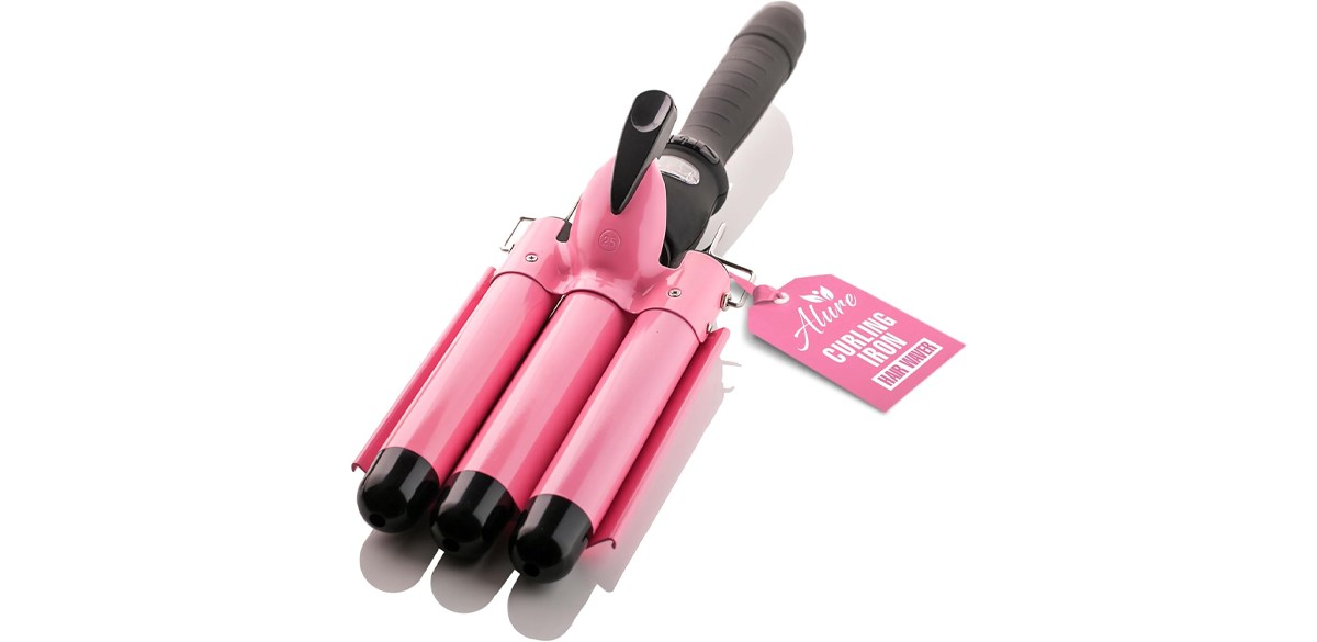 Alure Three-Barrel Curling Iron Wand 51% OFF Alure Three-Barrel Curling Iron Wand 51% OFF
