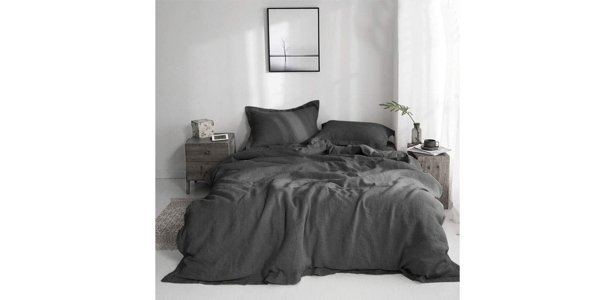 Simple&Opulence 100% Linen Duvet Cover Set Simple&Opulence 100% Linen Duvet Cover Set