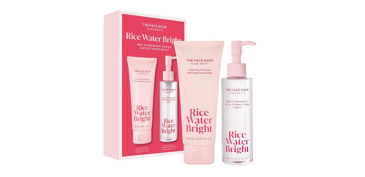 The Face Shop Rice Water Bright Foaming Facial Cleanser with Ceramide The Face Shop Rice Water Bright Foaming Facial Cleanser with Ceramide