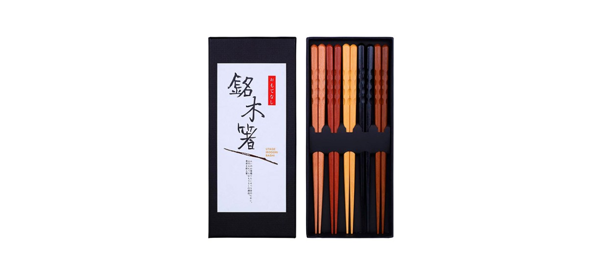 Best Antner Reusable Wooden Chopsticks