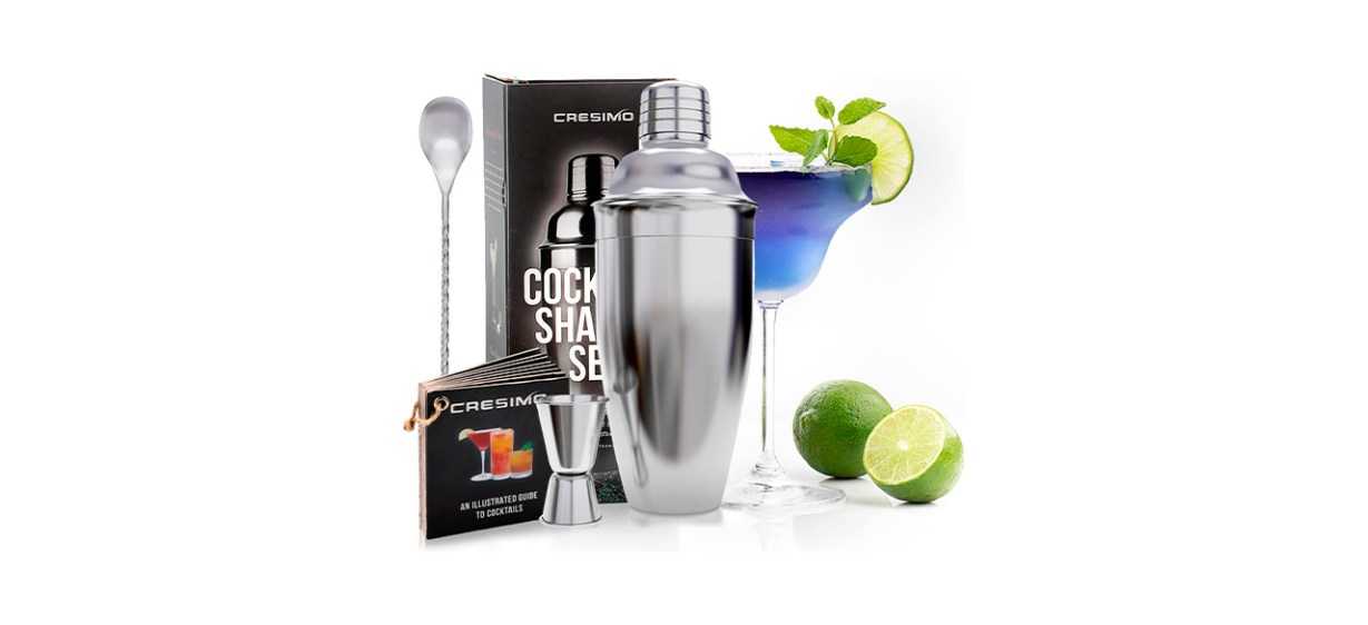Best Cresimo 24-ounce Cocktail Shaker Bar Set