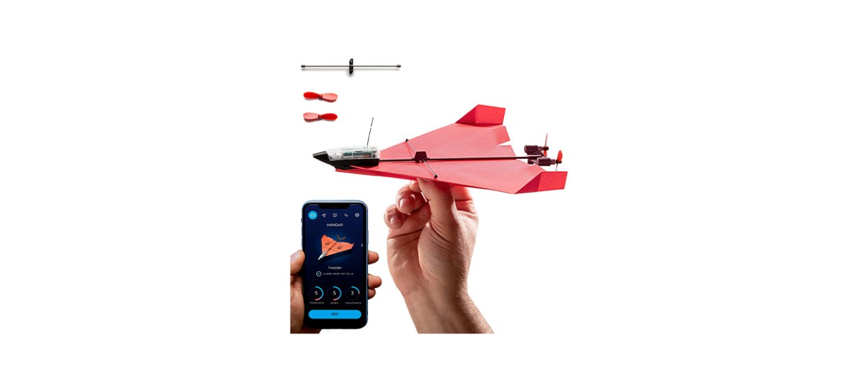Best Powerup 4.0 Smartphone-Controlled Paper Airplane