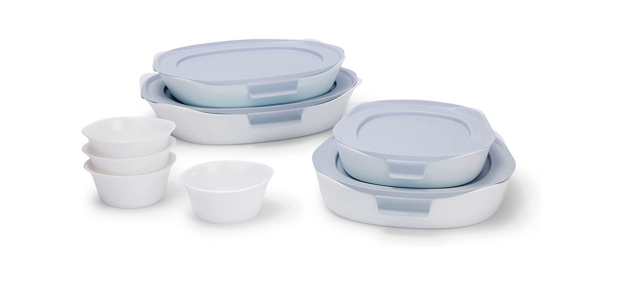 best Rubbermaid 12-Piece Glass Baking Dish Set