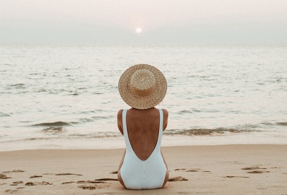 Show off your tan in the best white swimsuit