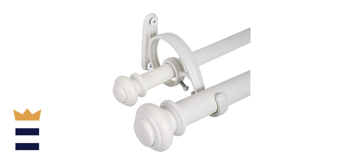 Decopolitan Urn Double Curtain Rod