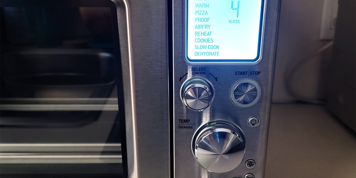 Closeup image of Breville Smart Oven Air Fryer Pro Closeup image of Breville Smart Oven Air Fryer Pro