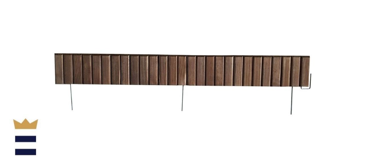 Flexible Brown Natural Lawn &amp; Landscape Border Edging