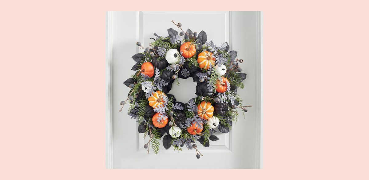 Best GrandinRoad Happy Halloween Wreath Best GrandinRoad Happy Halloween Wreath