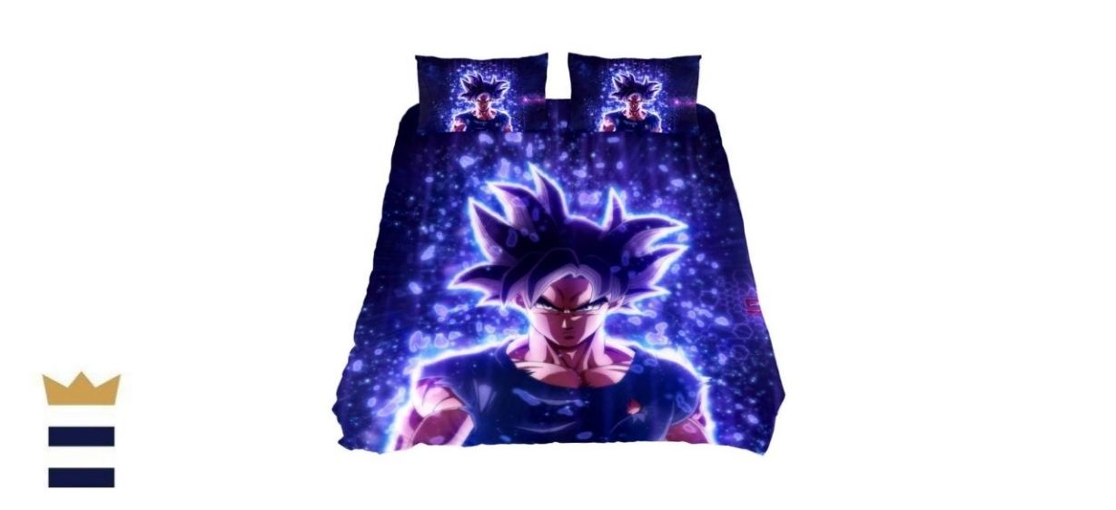 HULKBIDBV “Dragonball Z” 3-Piece Orangutans Duvet Cover Set 