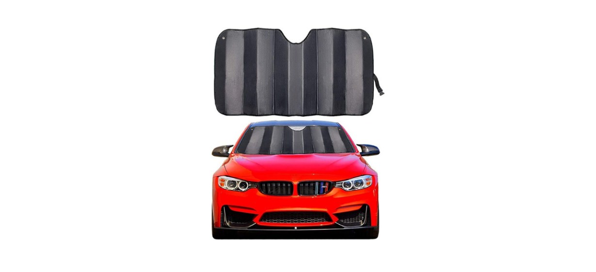 best Mcbuty Five-Layer Car Heat Shield UV Reflector for Front Windshield