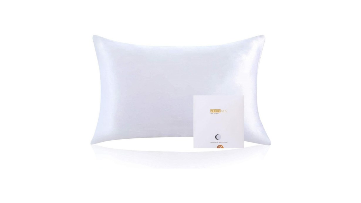 ZIMASILK 100% Mulberry Silk Pillowcase for Hair and Skin Health  ZIMASILK 100% Mulberry Silk Pillowcase for Hair and Skin Health