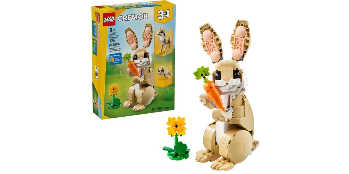 LEGO Creator 3 in 1 Cute Bunny Toy