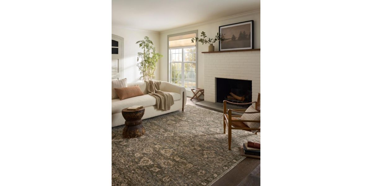  Loloi Magnolia Home by Joanna Gaines Junie Collection JUE-06 Lagoon/Natural