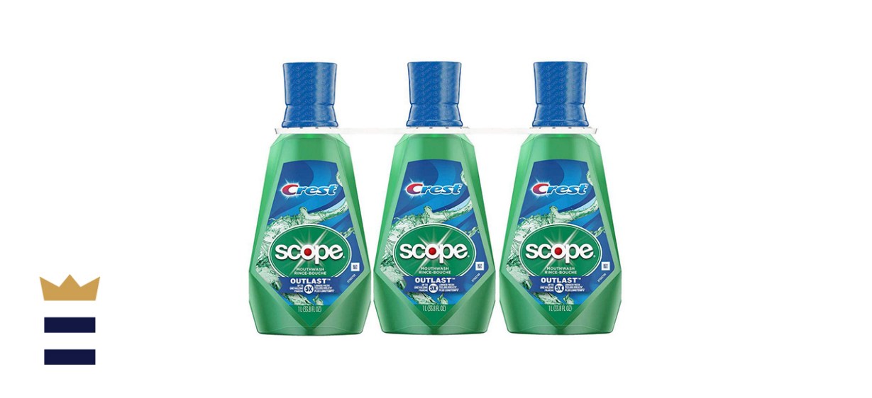 Scope Outlast Peppermint Mouthwash