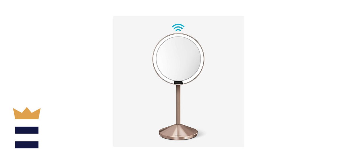 Simplehuman Round Mini Travel Sensor Makeup Mirror