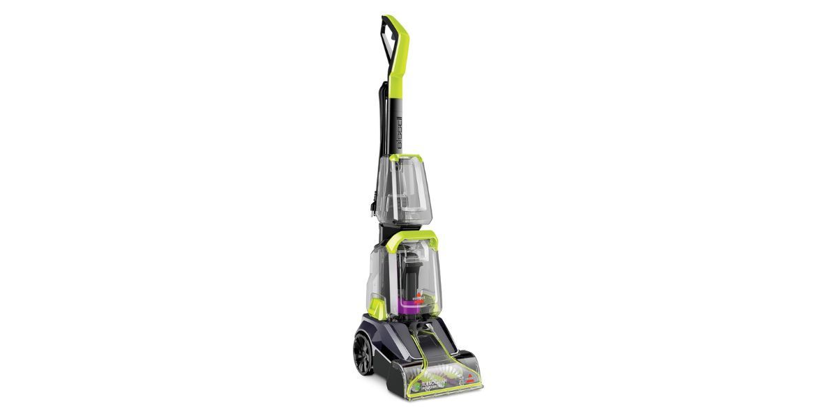 green vacuum on white background green vacuum on white background