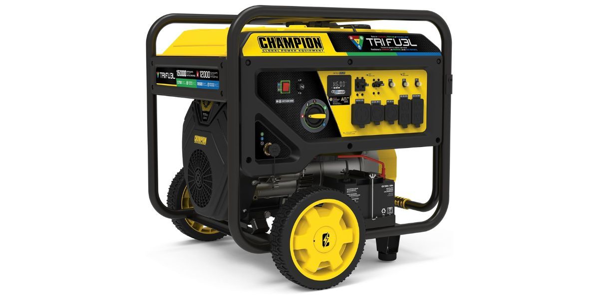 black and yellow generator on white background black and yellow generator on white background