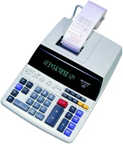 Sharp EL-1197PIII Heavy Duty Color Printing Calculator