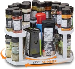 ALL STAR INNOVATIONS Two-Tiered Spice Organizer