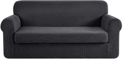 Chun Yi 2-Piece Jacquard Polyester Spandex Sofa Slipcover
