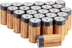 Amazon Basics Store 24-Pack C Cell All-Purpose Alkaline Batteries