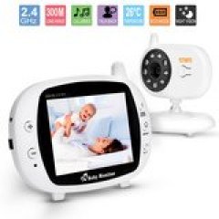 Fitnate 3.5-Inch Wireless Digital Camera Night Vision Baby Monitor