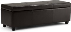 Simpli Home Avalon Large Bench