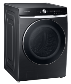 Samsung 5.0 cu. ft. Extra-Large Capacity Smart Dial Front Load Washer with OptiWash in Brushed Black