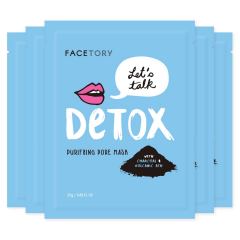 FaceTory Let's Talk Detox Purifying Sheet Mask