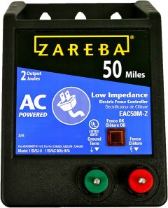 Zareba EAC50M Electric Fence Charger