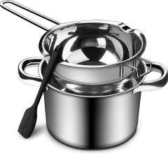 Marsheepy Double Boiler with Silicone Spatula