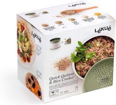 Lekue Microwave Rice, Grain & Quinoa Cooker