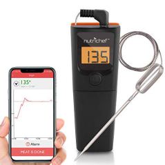 NutriChef Smart Wireless Meat Thermometer