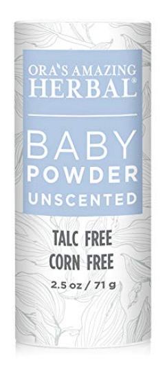 Ora's Amazing Herbal Unscented Baby Powder