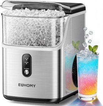 EUHOMY Nugget Ice Maker Countertop