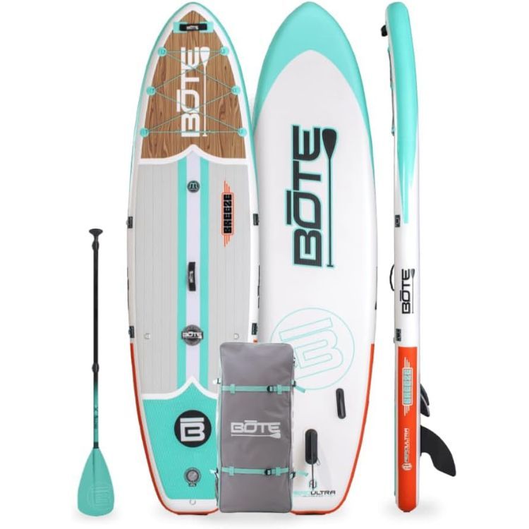 BOTE 10' FT 8" Breeze Aero Inflatable Stand Up Paddle Board