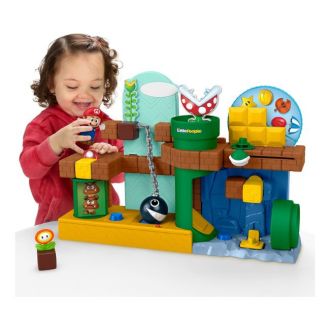 Fisher-Price Little People My Mario Adventure Playset Toddler Toy
