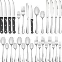 MUTNITT 24 Pcs Silverware Set