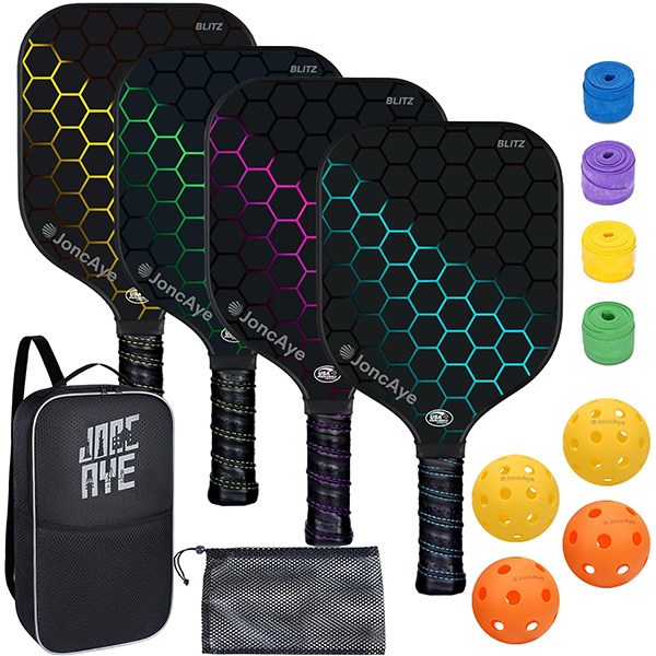 JoncAye  Pickleball-Paddles Set
