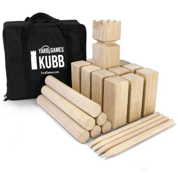 Yard Games  Kubb Premium Size Outdoor Tossing Game 