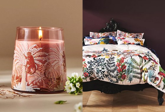 Anthropologie has 40% off bedding and decor right now