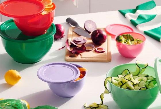 Ikea’s new kitchen line has a colorful retro vibe