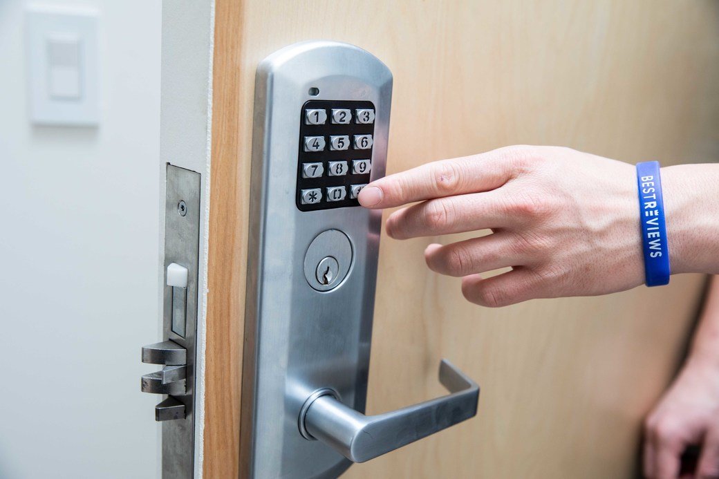 keyless entry door lock