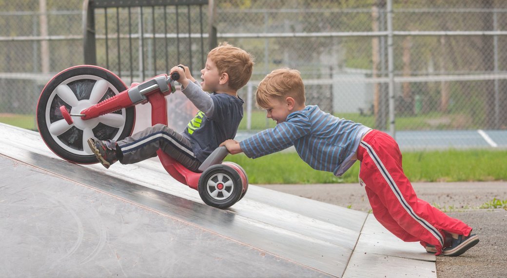 big wheel with rubber tires