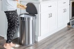 simplehuman touchless trash Cans