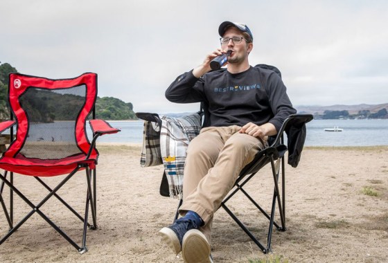 Best camping chair with side table