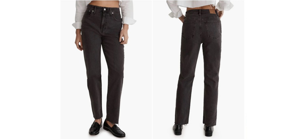 Madewell The perfect Vintage High Waist Straight Leg Jeans