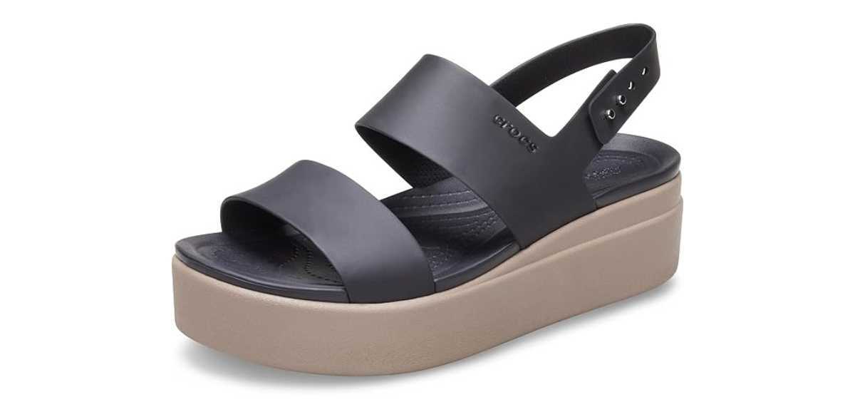 Crocs Women’s Brooklyn Low Wedges, Platform Sandals