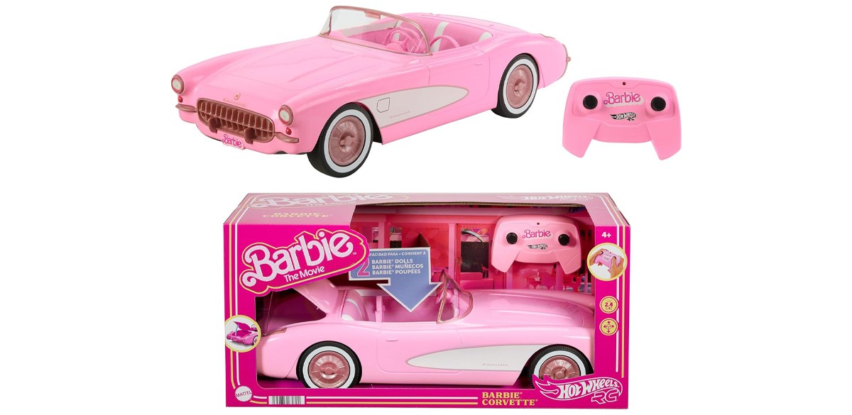 20K people bought this Barbie Hot Wheels Corvette in the last month